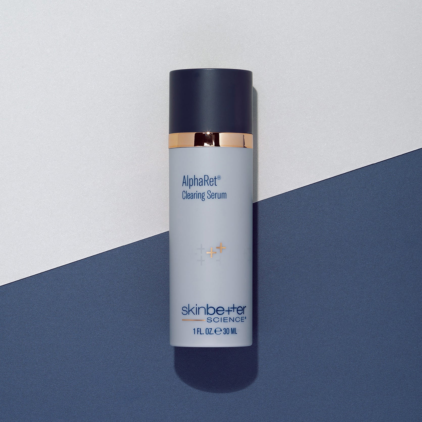 SkinBetter AlphaRet Clearing Serum, styled product shot, at FRZN Aesthetics in Frisco, TX