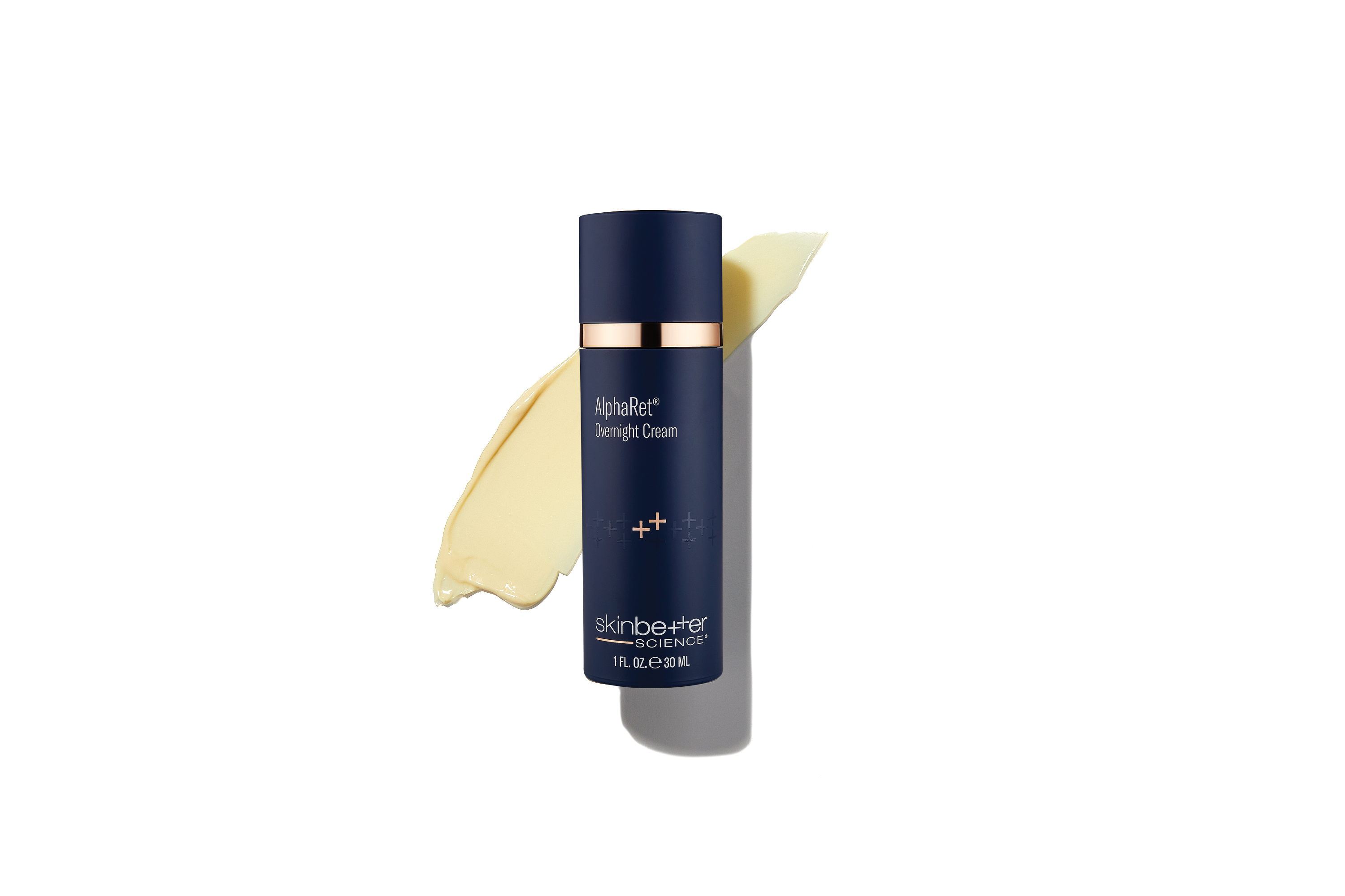 SkinBetter AlphaRet Overnight Cream, texture swatch, at FRZN Aesthetics in Frisco, TX