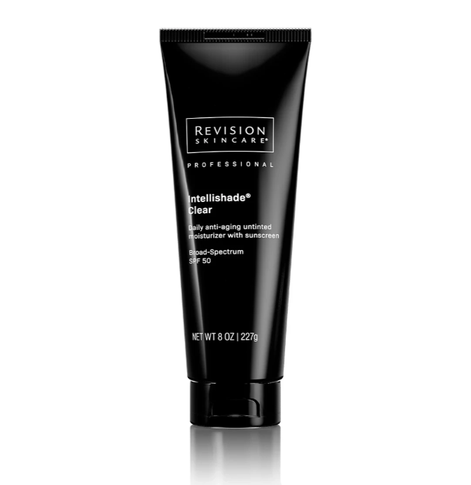 Revision Intellishade Clear SPF 50 at FRZN Aesthetics, medical-grade skincare in Frisco, TX