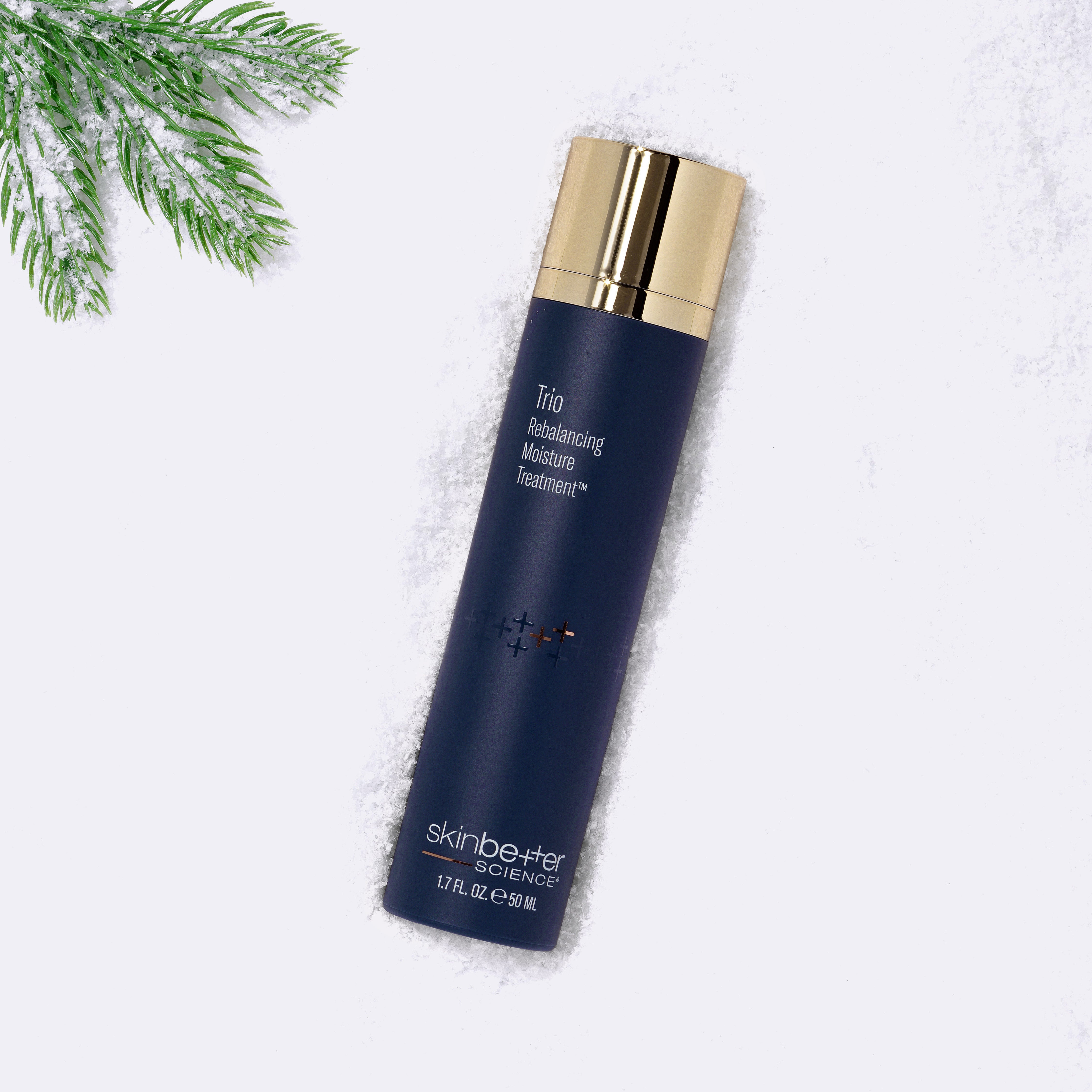 SkinBetter Trio Rebalancing Moisture Treatment, styled product shot, at FRZN Aesthetics in Frisco, TX