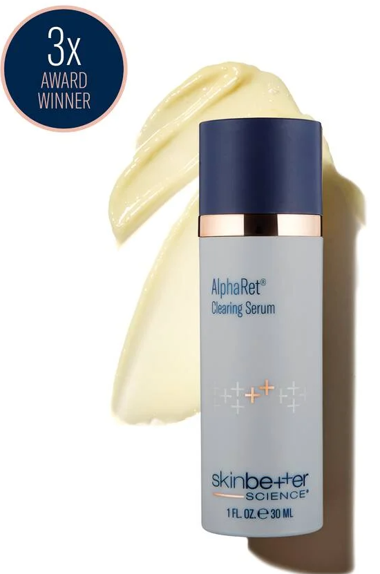 SkinBetter AlphaRet Clearing Serum at FRZN Aesthetics, medical-grade skincare in Frisco, TX