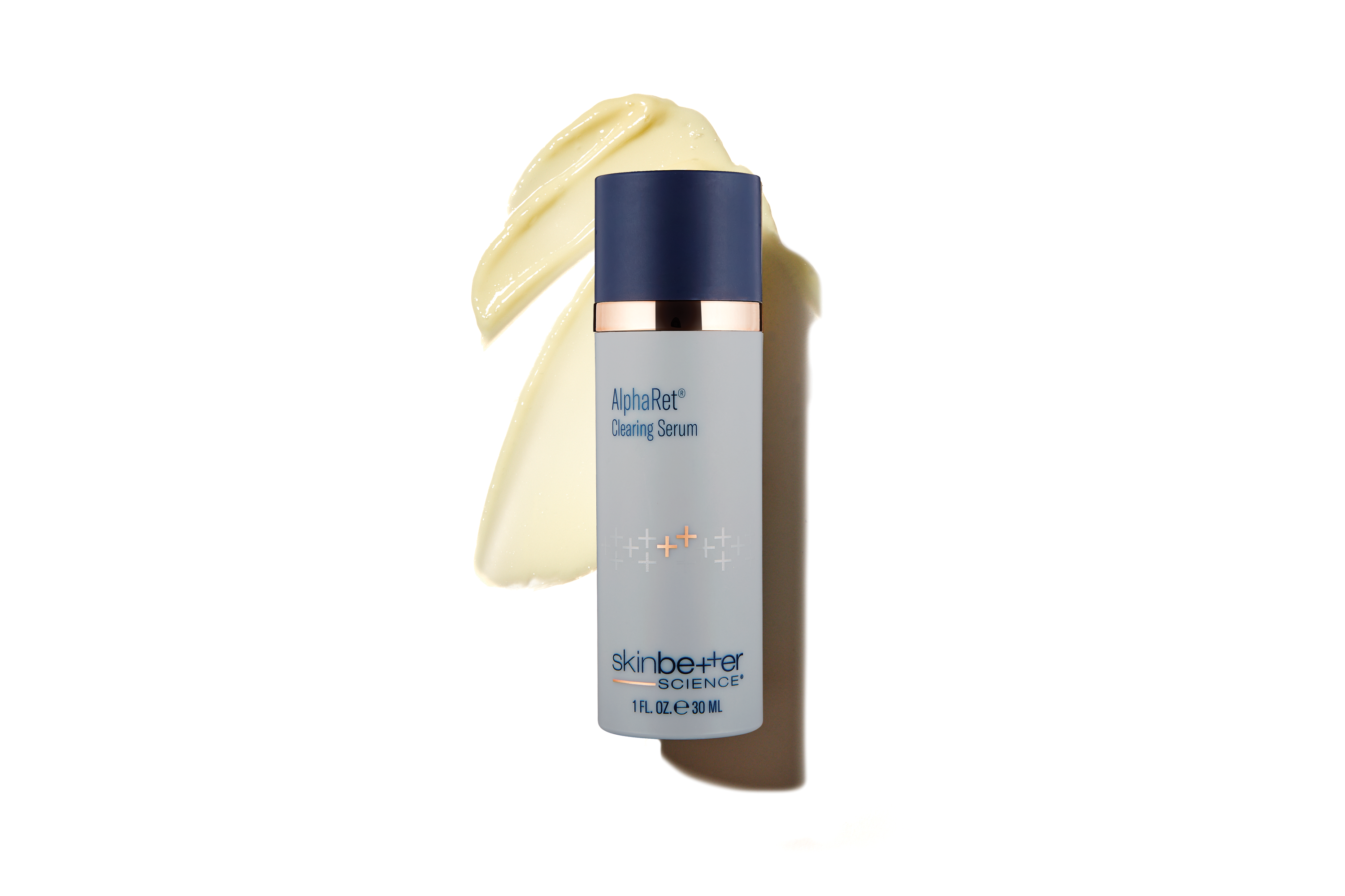 SkinBetter AlphaRet Clearing Serum, texture swatch, at FRZN Aesthetics in Frisco, TX