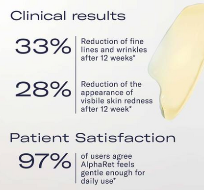 SkinBetter AlphaRet Overnight Cream, clinical results, at FRZN Aesthetics in Frisco, TX