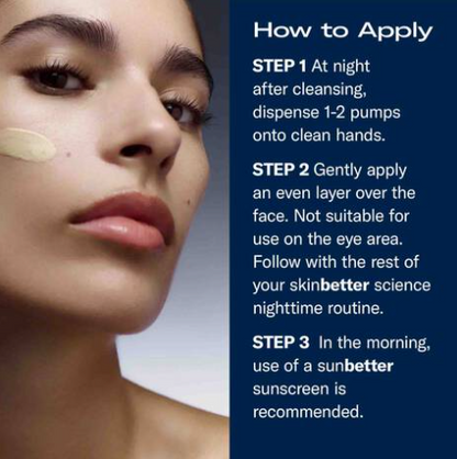 SkinBetter AlphaRet Overnight Cream, how to use, at FRZN Aesthetics in Frisco, TX