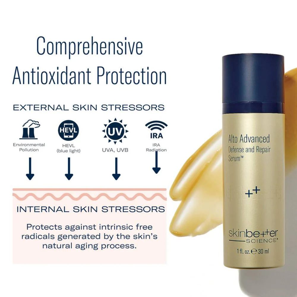 SkinBetter Alto Advanced Defense and Repair Serum at FRZN Aesthetics in Frisco, TX