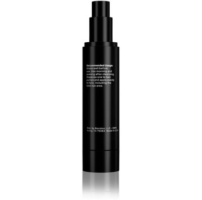 Revision DEJ Boosting Serum, back label and ingredient panel, at FRZN Aesthetics in Frisco, TX