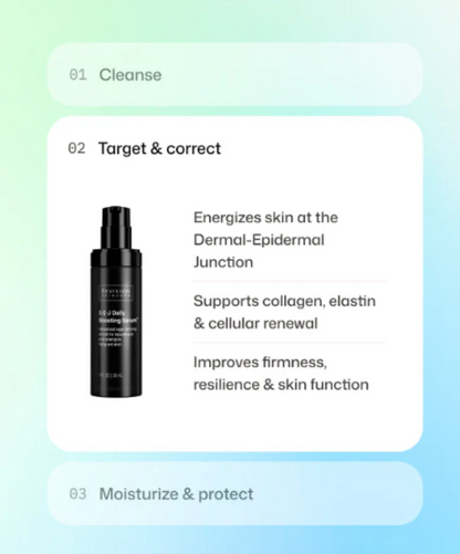 Revision DEJ Boosting Serum, targeted benefits, at FRZN Aesthetics in Frisco, TX