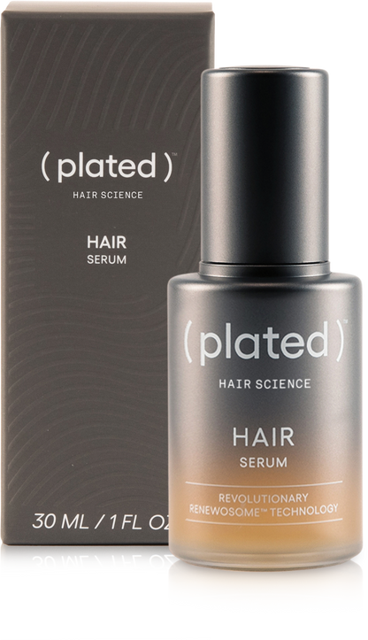 Plated HAIR Serum at FRZN Aesthetics, medical-grade skincare in Frisco, TX