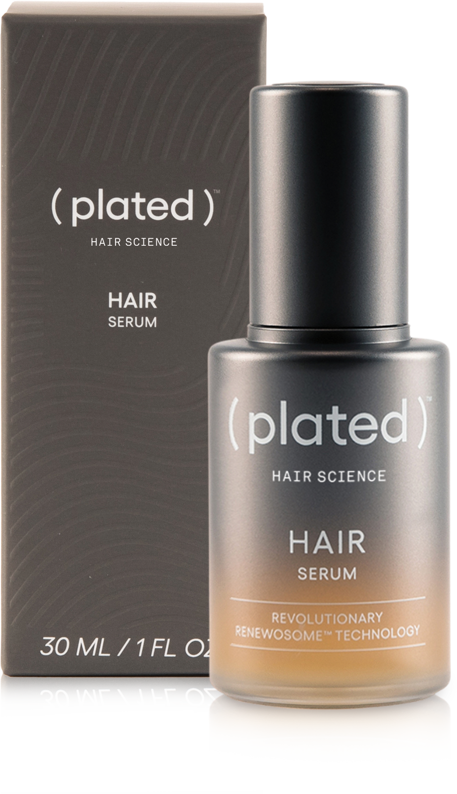 Plated HAIR Serum at FRZN Aesthetics, medical-grade skincare in Frisco, TX