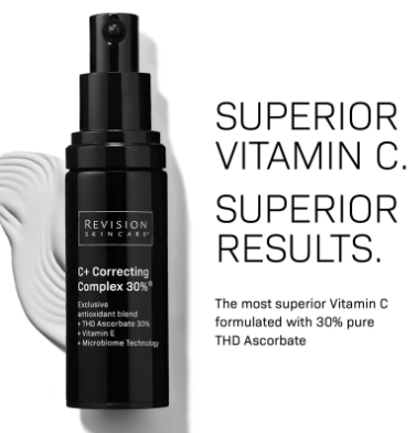 Revision C+ Correcting Complex 30%, key benefits and results, at FRZN Aesthetics in Frisco, TX