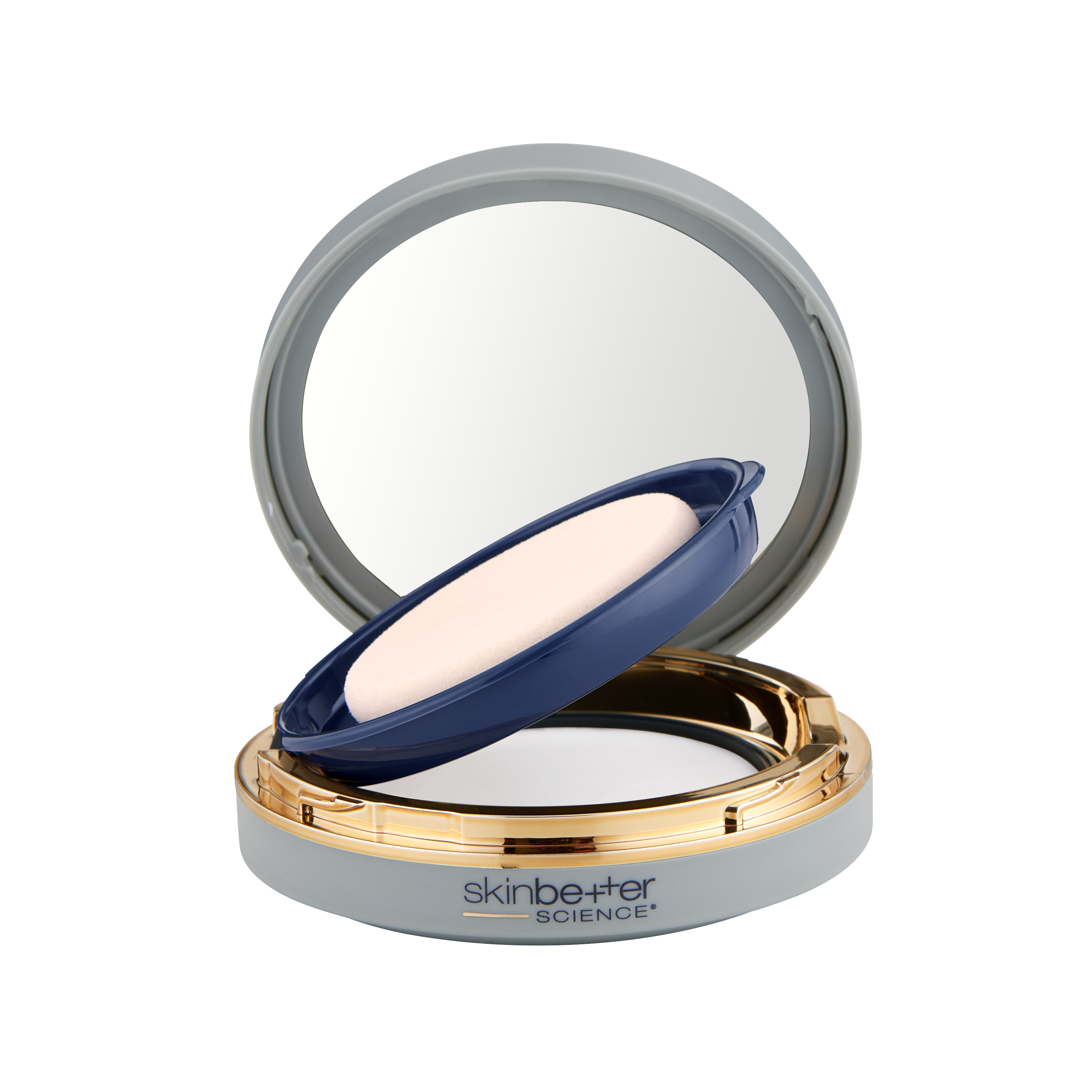 SkinBetter SunBetter Sheer Mineral SPF 56 Compact, product packaging, at FRZN Aesthetics in Frisco, TX